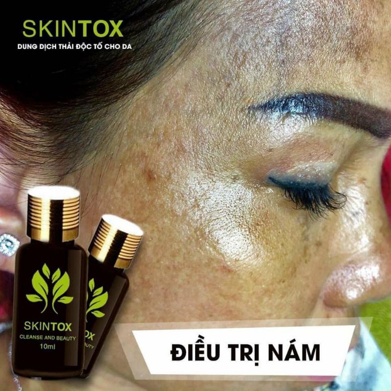 Serum đào thải nám  tàn nhang mụn Skintox Dimanlaier