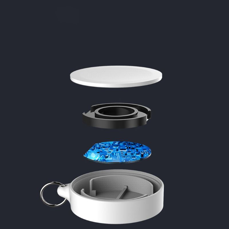 Đế Sạc Không Dây Kèm Móc Khóa Nam Châm Dành Cho Apple Watch Series 1 2 3 4