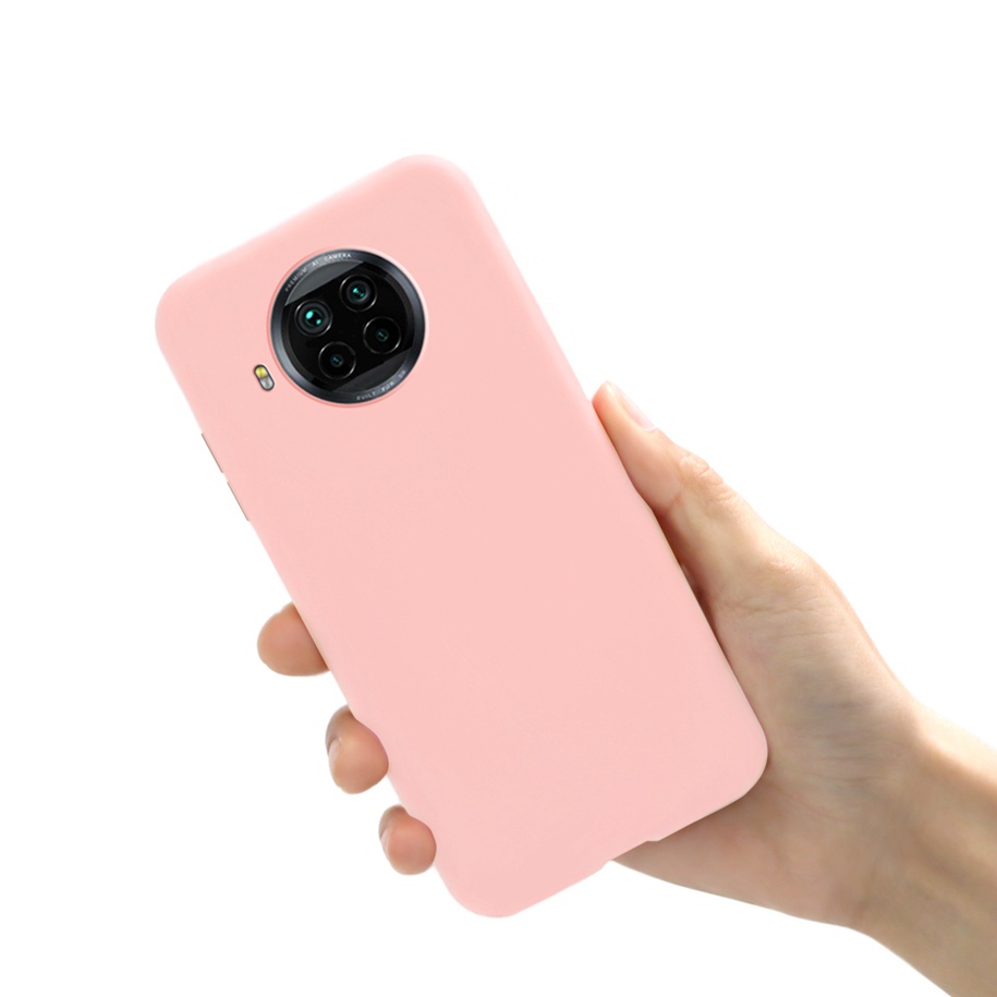 Ốp điện thoại mềm màu trơn 6.67 inch dành cho Xiaomi Redmi Note 9 Pro 5G Xiaomi Mi 10T Lite Mi10i 5G