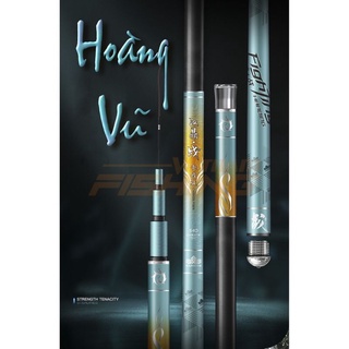 Cần câu tay 6H handing - fighting Hoàng Vũ 6H + Bảo hành ngọn