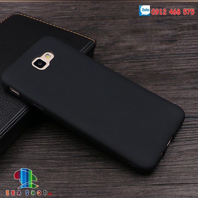 Ốp lưng Samsung Galaxy J7 Prime nhựa DẺO - đen - Kính cường lực 9D full màn hình - Kính chống vân tay