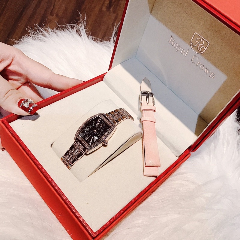 Set đồng hồ nữ Davena