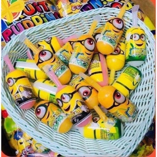Thạch Trái Cây Fruit Pudding Minion (Gói to 800gr)