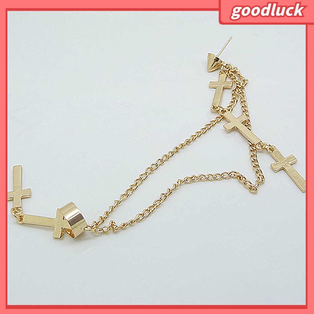 Đôi khuyên tai dài tua rua phong cách Gothic thời trang cho nữ