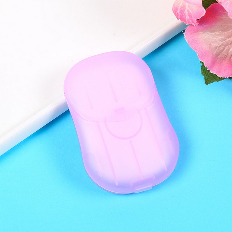 Set 20 Xà Phòng Giấy Rửa Tay / Tắm Tiện Lợi Cho Du Lịch | BigBuy360 - bigbuy360.vn