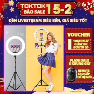 Đèn Livestream quay Tiktok, trợ sáng chụp hình. Hỗ trợ Makeup, Thâm mỹ