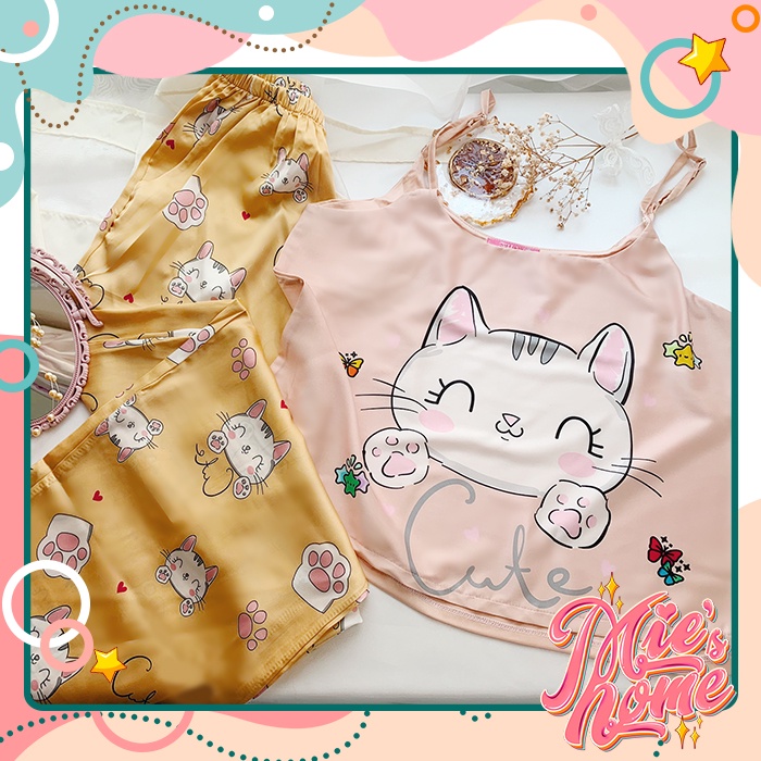  Đồ bộ nữ mặc nhà,pijama lụa,đồ ngủ nữ-Mie | BigBuy360 - bigbuy360.vn