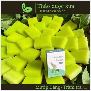 Xà bông mướp đắng tràm trà giảm mụn lưng