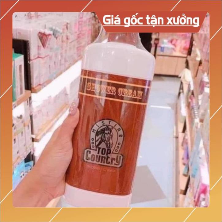 Freeship- [Hàng Auth] Sữa tắm con ngựa, Sữa tắm lưu hương Top Country Thái Lan 500ml