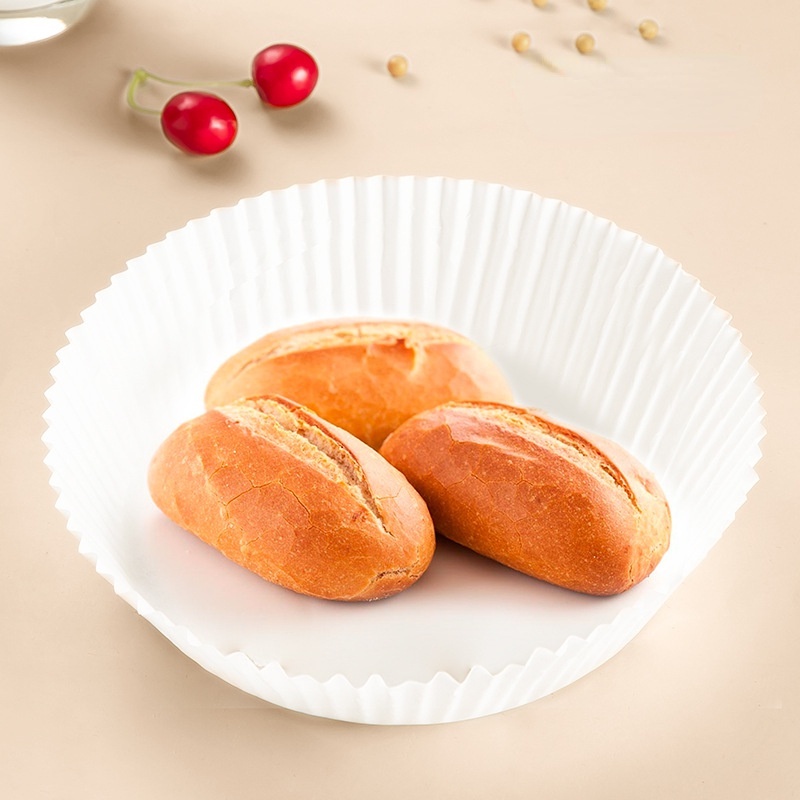 Giấy Lót Nồi Hấp Chống Dính Hình Tròn Dùng Một Lần