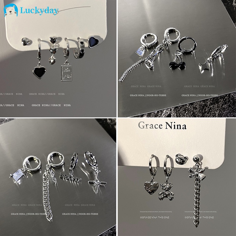 Set Khuyên Tai Thời Trang Mới Cho Nữ