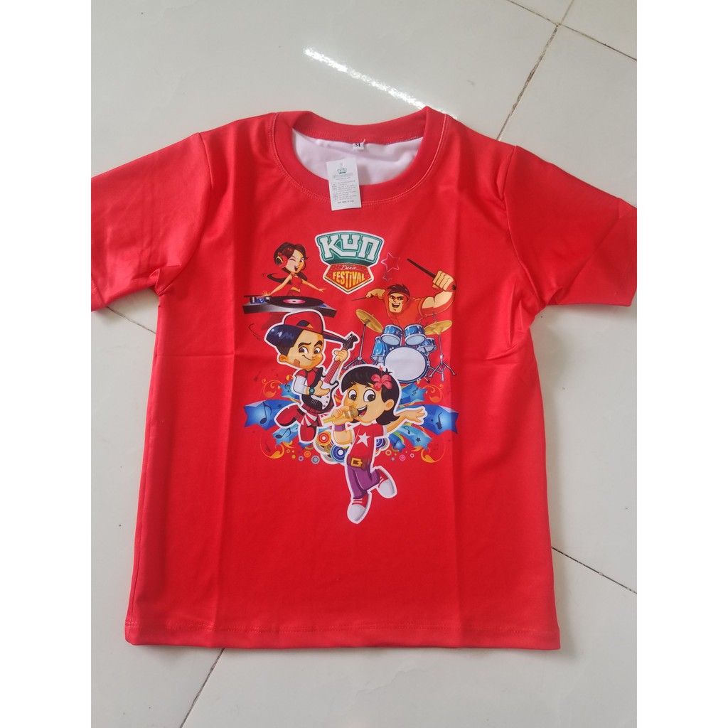 Áo kun dạ quang áo phông tay ngắn sữa kun hàng khuyến mãi sữa kun | BigBuy360 - bigbuy360.vn