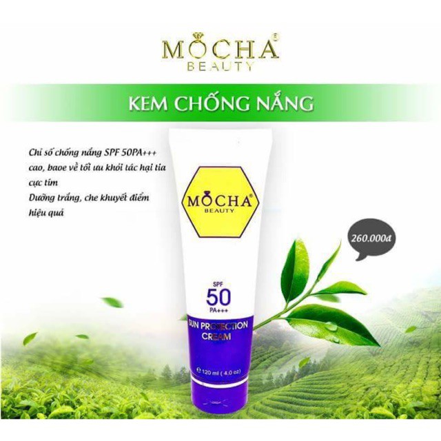 Kem Chống Nắng Mocha