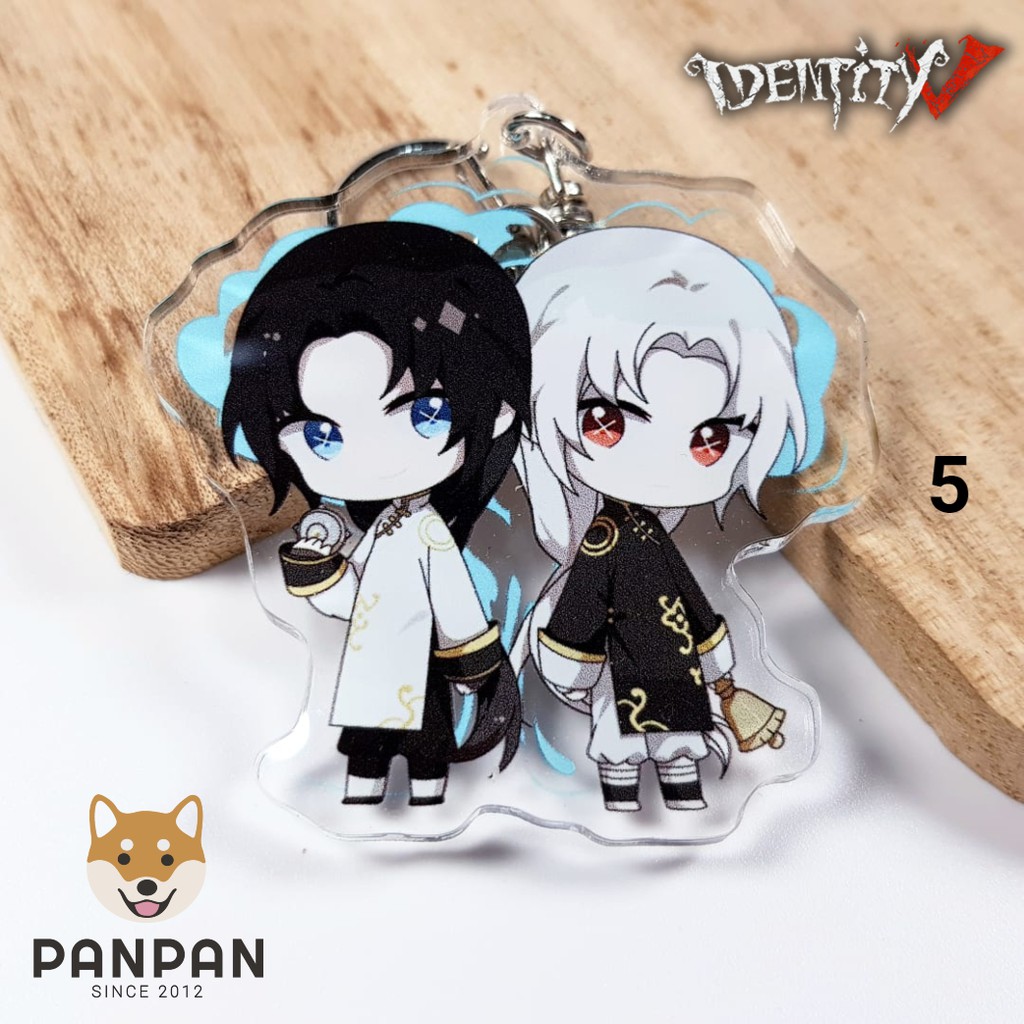 Móc khoá anime mica acrylic Identity V Skin 5