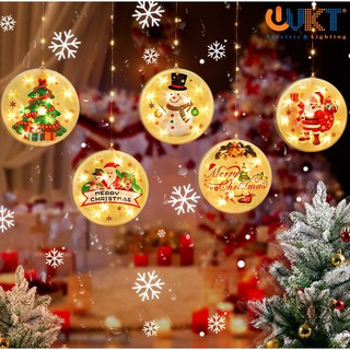 [VKT] Đèn LED trang trí NOEL - Merry Christmas - Mẫu mới 2020