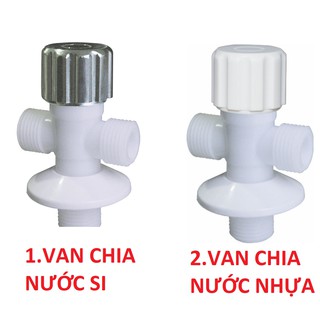 (GIÁ HỦY DIỆT) VAN KHÓA CHIA NƯỚC NHỰA, VAN CHIA NƯỚC ĐẦU XI, VAN GIẢM ÁP