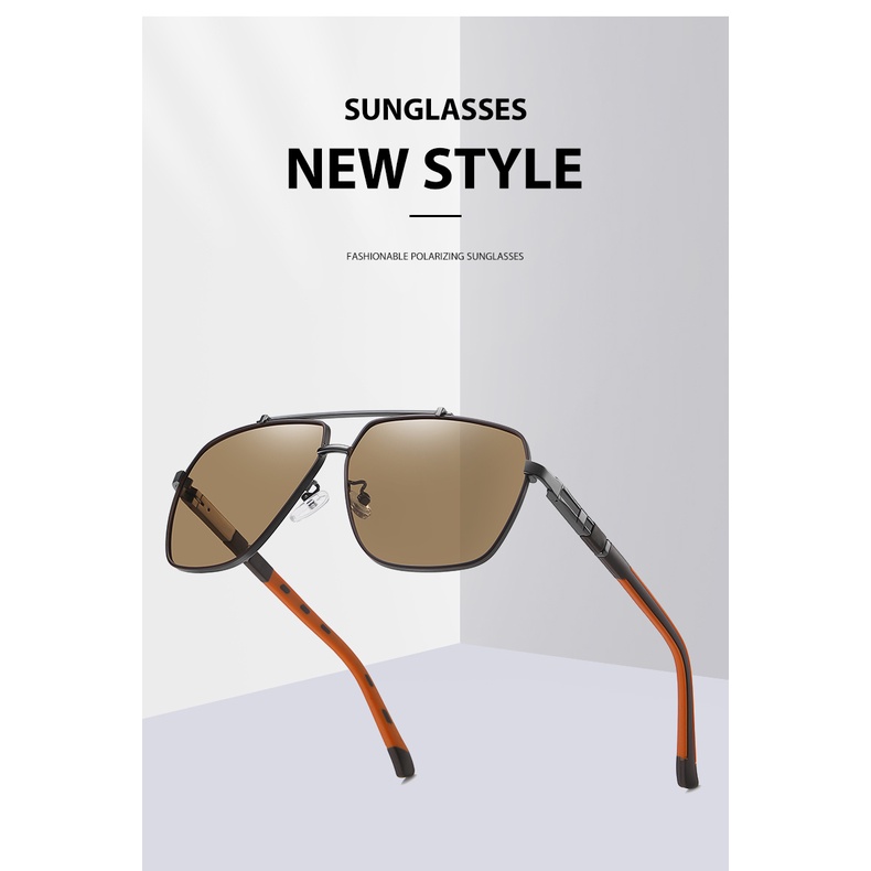 Kính Mát Gọng Kim Loại 63211321 Thời Trang Cho Nam