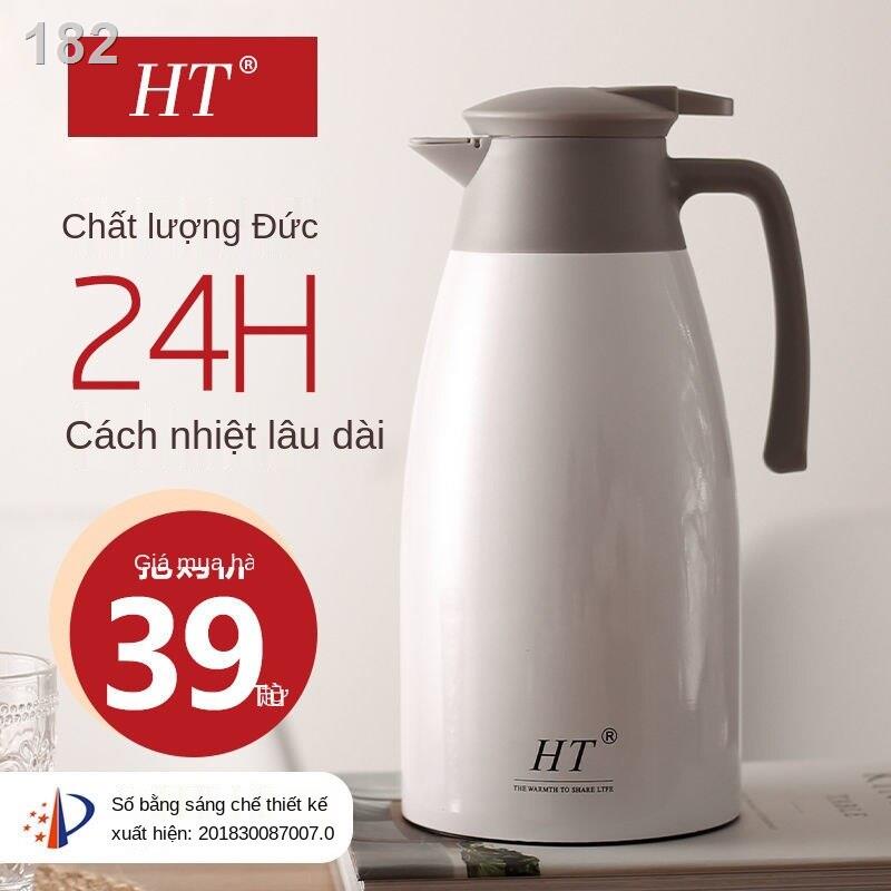 [bán chạy]Bình giữ nhiệt inox 304 không gỉ gia đình công suất lớn di động chân đun sôi nước ấm