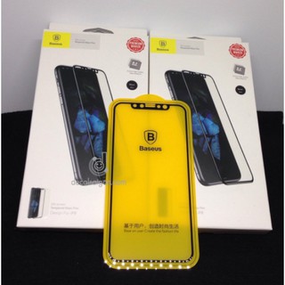 Kính cường lực Full màn IPhone X hiệu Baseus xịn chính hãng