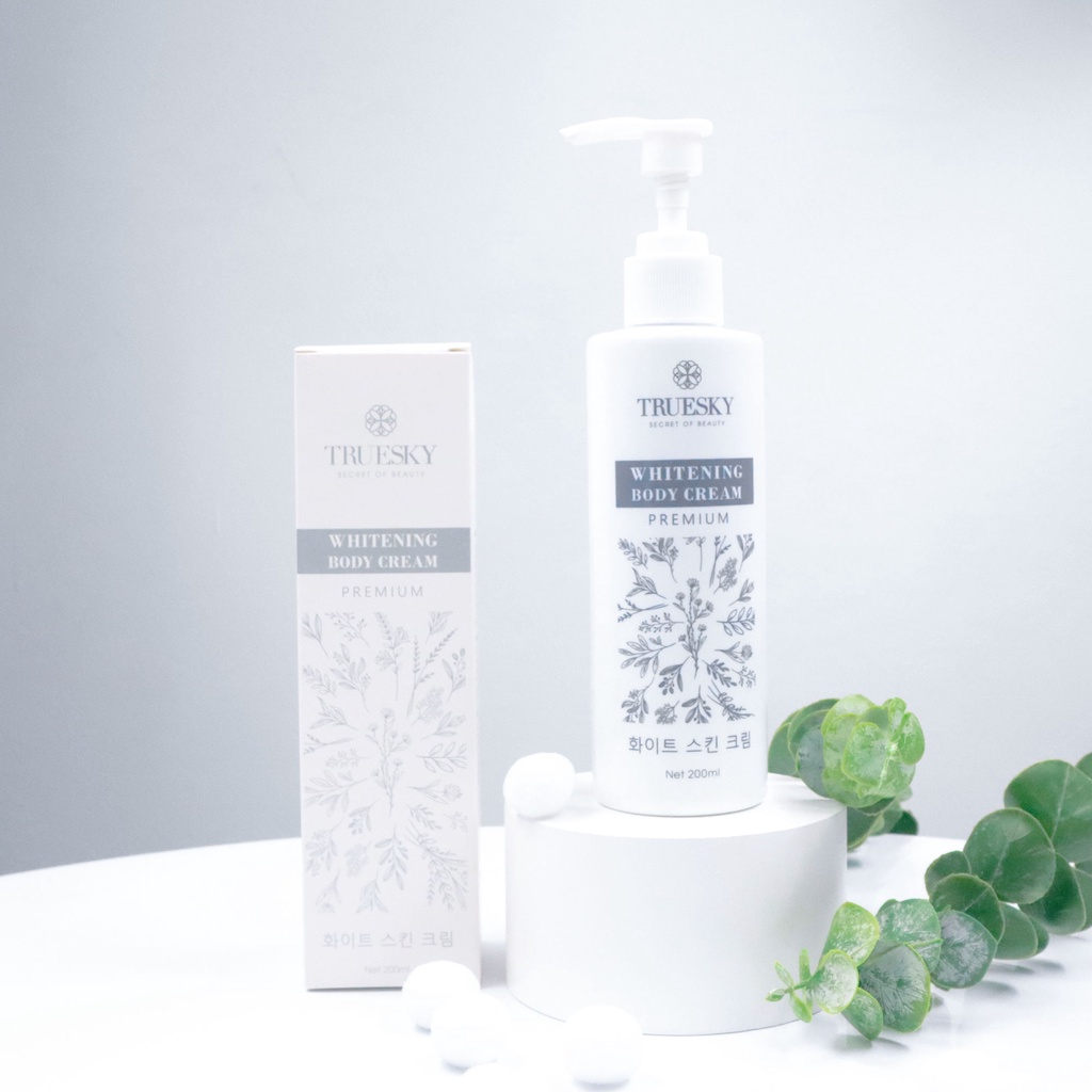 Kem ủ trắng toàn thân Truesky giúp làm trắng da body cấp tốc 100g - Whitening Body Cream