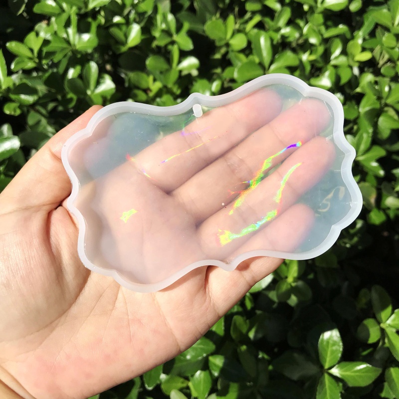 Khuôn Làm Móc Khóa Bằng Nhựa Resin Hình Cây Thông Giáng Sinh DIY