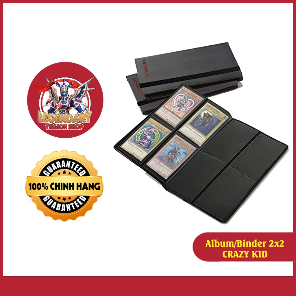 [Phụ kiện Yugioh Chính Hãng] Album 2x2 Sưu Tập Thẻ Bài Yugioh Và Các Thẻ Bài Khác