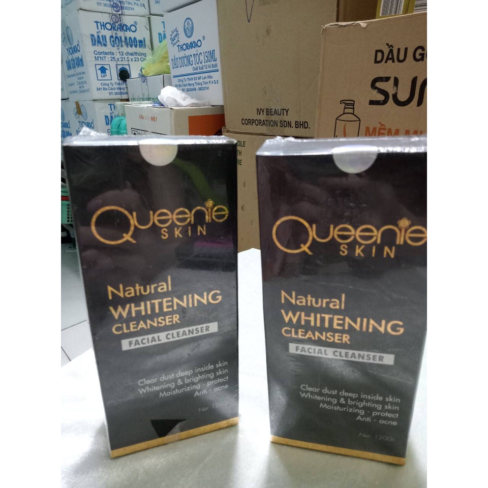 SỬA RỬA MẶT MẦM GẠO QUEENIE SKIN 120gr