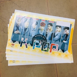 Bao vở kpop GOT7 bọc vở GOT7