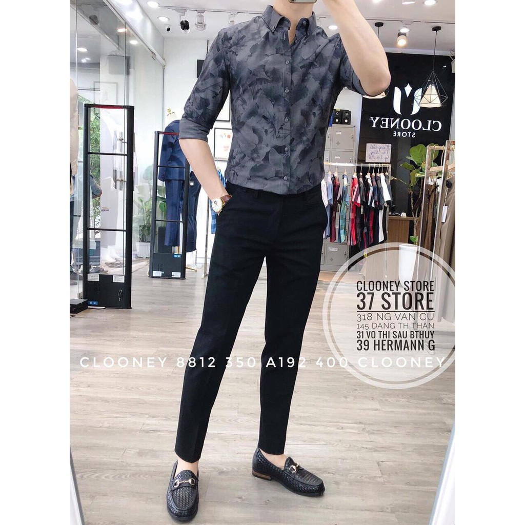 áo sơ mi nam tay dài hoạ tiết hoa nhí vải lụa 3d in ép, form ôm, đi chơi, đi làm, sơ mi mới 2020 | BigBuy360 - bigbuy360.vn