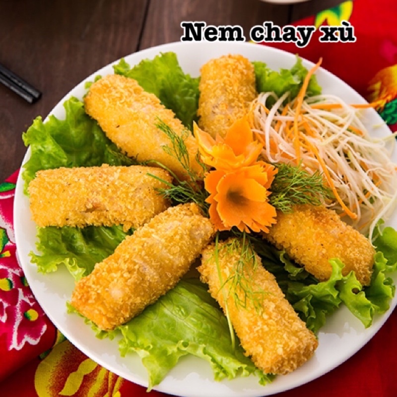 Nem chay xù 10 chiếc