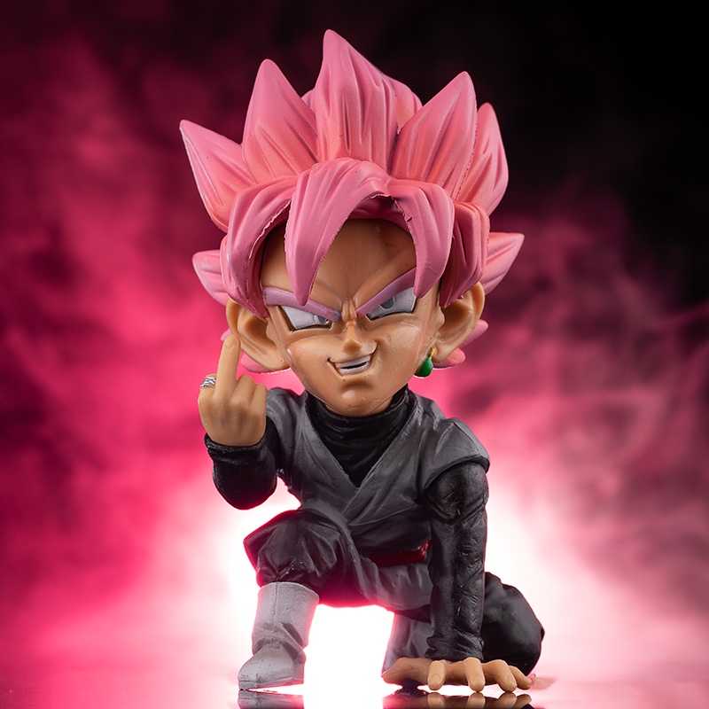 Mô Hình đồ chơi Dragon Ball Z nhân vật BLack goko rose super saiyan songoku Dòng GK Blackgoku chibi bảy 7 viên ngọc rồng