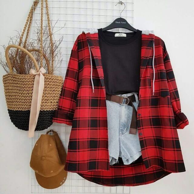 Vải nỉ bông 2 mặt mềm mịn ca rô may quần baggy, may áo khoác, kẻ sọc caro ca rô siêu hot