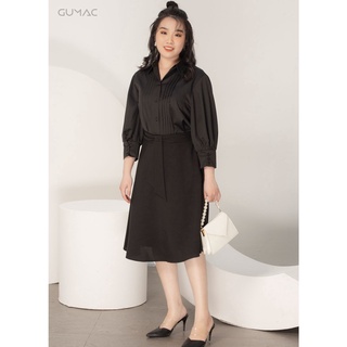 Chân váy nữ oversize thắt nơ GUMAC VA970