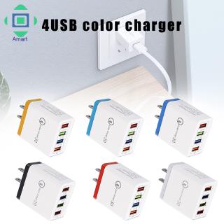 Củ sạc nhanh 4 cổng usb 3.0 am qc 3.0