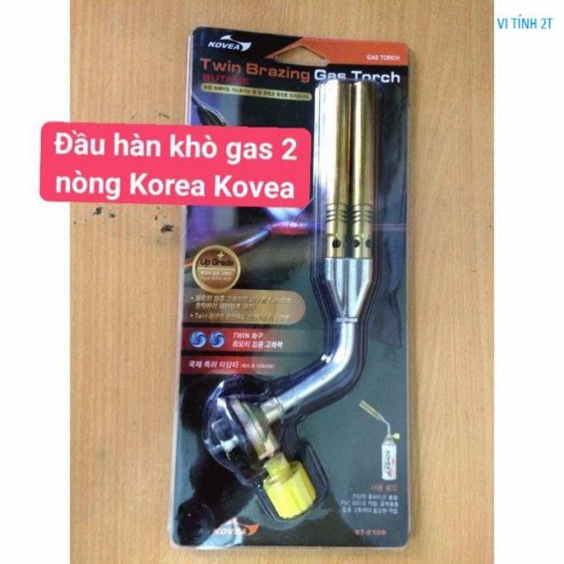 Đầu hàn khò gas 2 nòng Korea Kovea