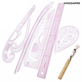 Set thước cong dùng cắt may quần áo