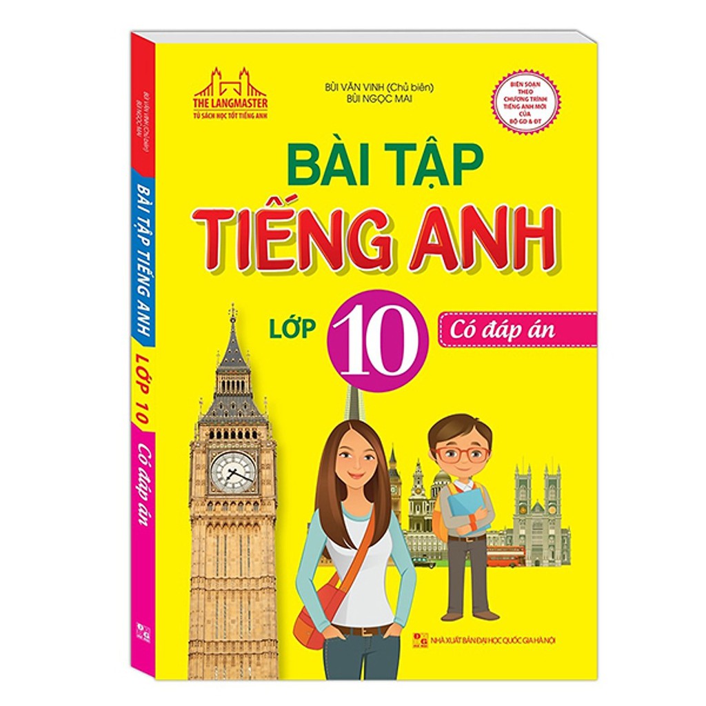 Sách - Bài tập tiếng Anh lớp 10 - có đáp án