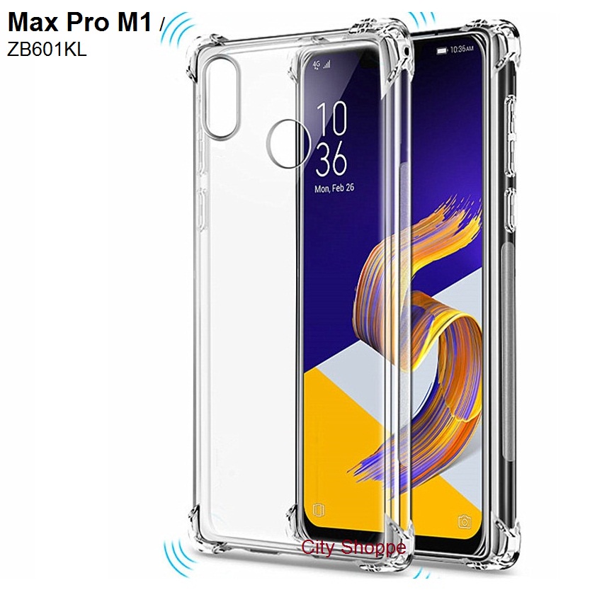 Ốp Điện Thoại Mềm Trong Suốt Chống Sốc Chống Vỡ Cho Asus Zenfone 5 / Max Pro M1 ZB601KL / Max Pro M2
