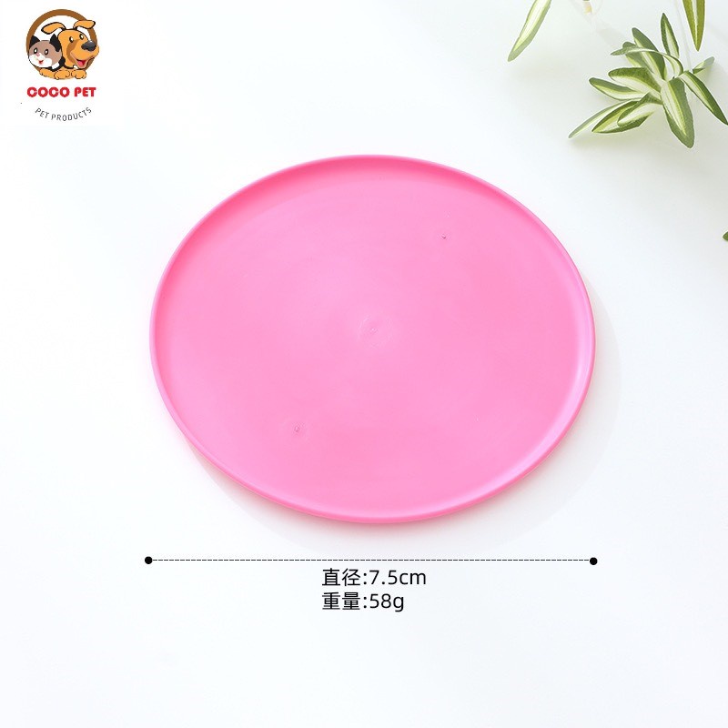 Đồ Chơi Đĩa Bay Nhựa Cho Chó, Đĩa Bay Chuyên Dụng Huấn Luyện Cho Chó - Cocopetshop
