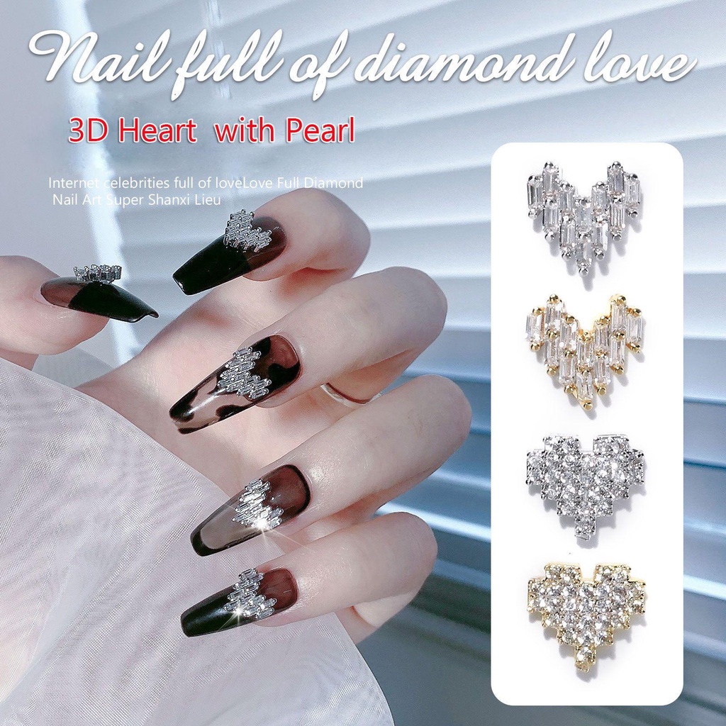 Móng Tay BSUNS|Kim Tuyến Lấp Lánh Trang Trí Móng Tay|Dây Buộc Tóc Kèm Móc Khóa Tiện Lợi