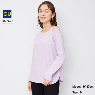 Áo kiểu GU Nữ hở vai ❤️ (GU Nhật Chính Hãng)