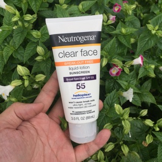Kcn Clear Face Neutrogena dành cho da nhờn mụn