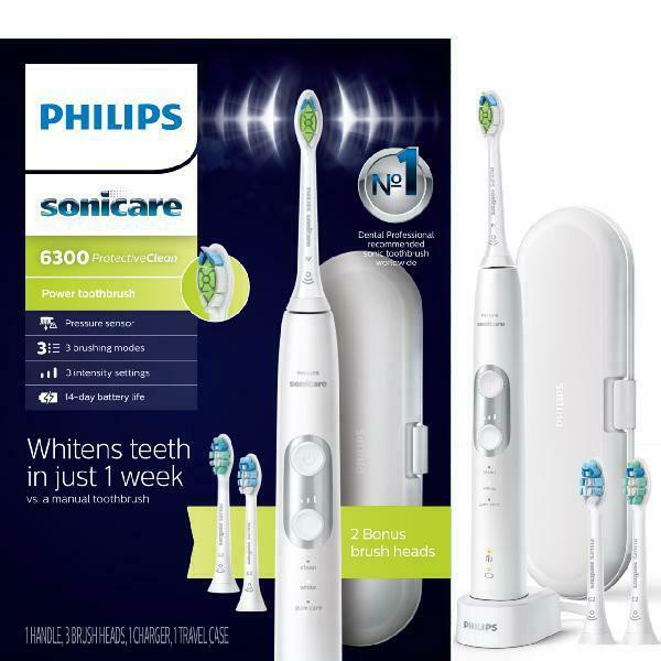 P.H.I.LiPS SONICARE 6300 BÀN CHẢI RĂNG ĐIỆN