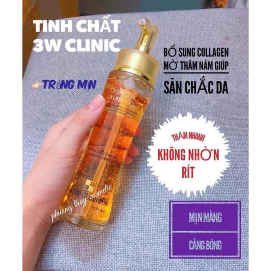 Serum Tinh Chất Vàng Dưỡng Trắng Tái Tạo Da Collagen & Luxury Gold 3W Clinic