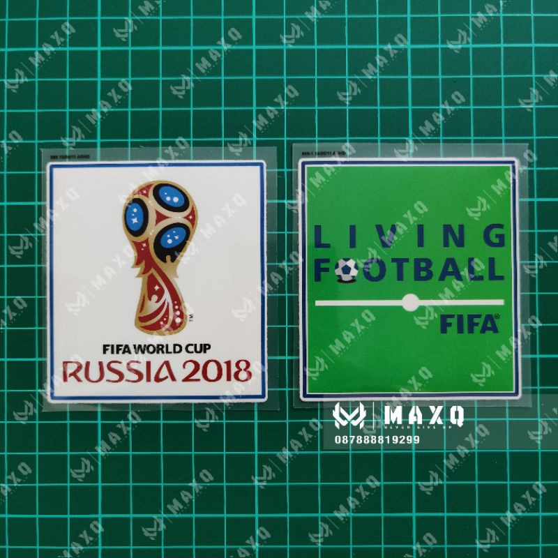 Sticker Ủi Thêu Hình World Cup 2018