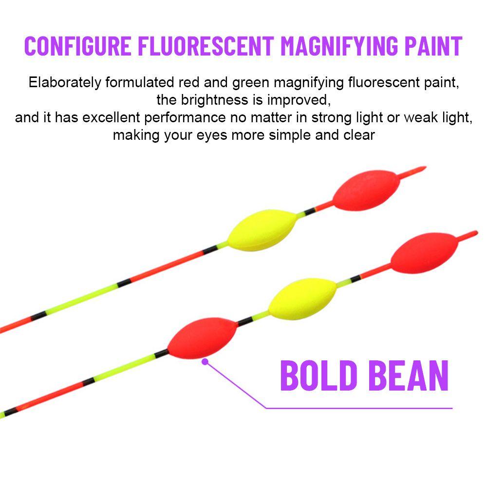 MUVAKO Set 4 Phao Câu Cá Dạng Hạt