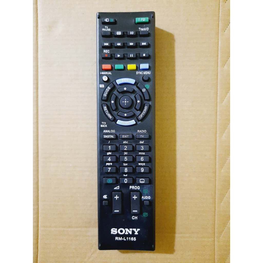 Remote Điều khiển Tivi Sony RM-L1165 - Hàng tốt mới 100% Tặng kèm Pin