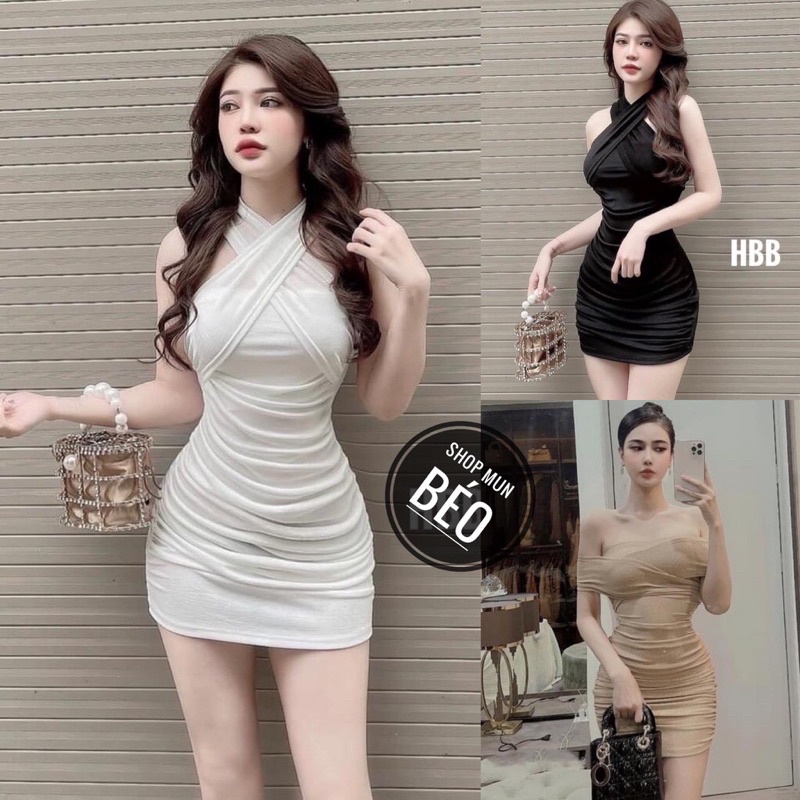 váy body thun bozip co giãn tốt