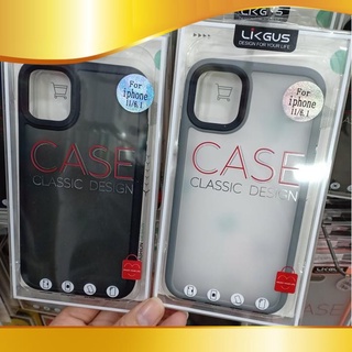 [Cực Hot] Ốp lưng Likgus Viền màu lưng nhám mờ iPhone 11 6.11 PRO/ 11 Pro Max,12.12 PRO max,X/XS max, 7 plus ( ảnh thật