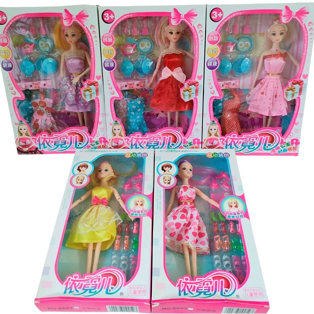 Đồ Chơi Búp Bê Barbie Có Kèm Quần Áo Và Phụ Kiện Cho Bé Yêu Vui Chơi Giải Trí - Shop Mẹ Mốc ,BBB